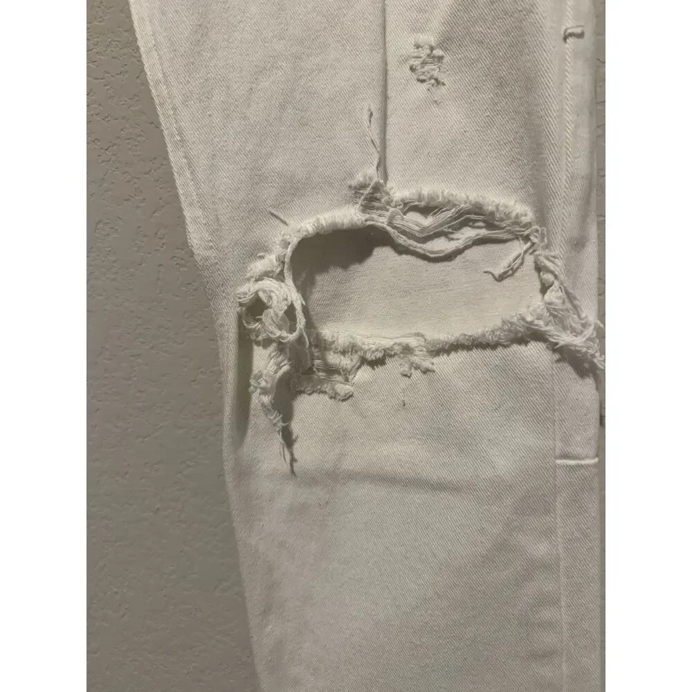 EUC Fear of God Fourth Collection White Skinny Jeans